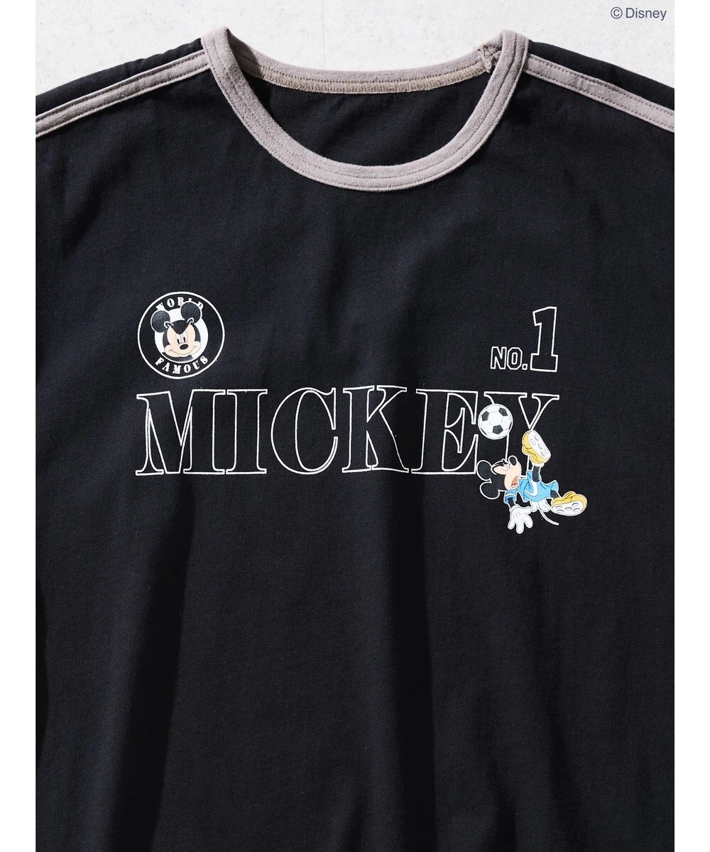 AMERICAN HOLIC ラインＴシャツ　Ｂｌａｃｋ／Ｄｉｓｎｅｙ 