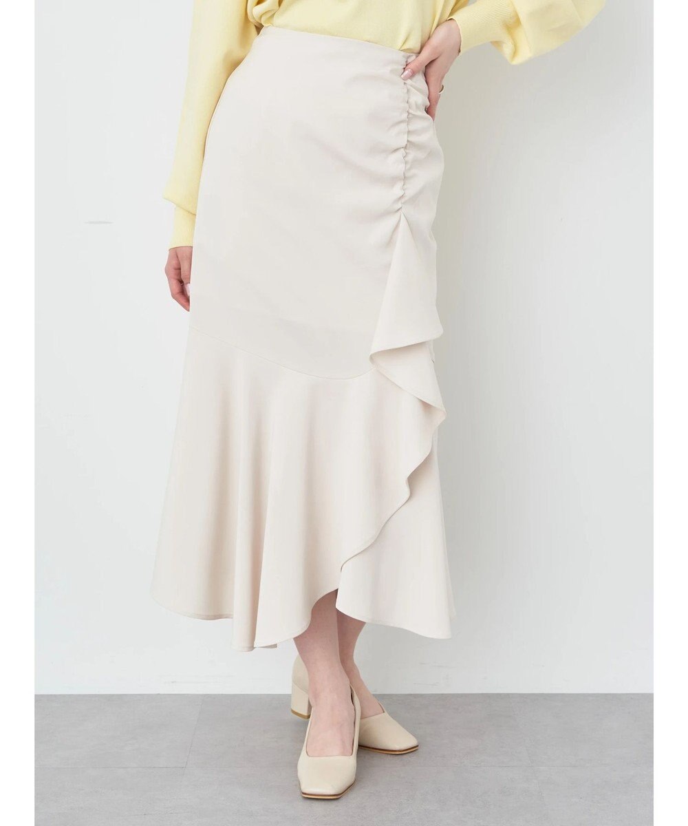 earth music&ecology 切り替えラッフルスカート 