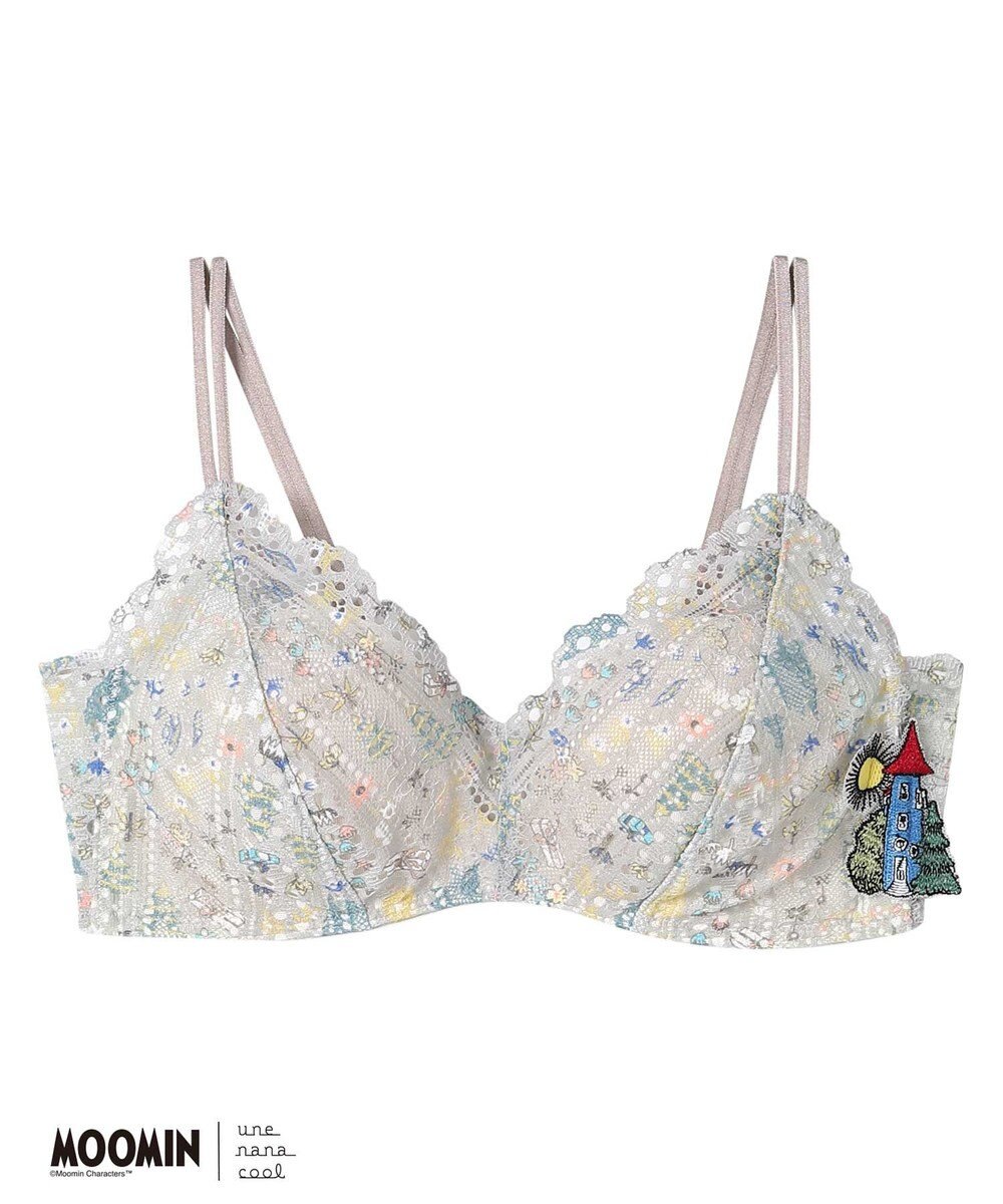 une nana cool 【ムーミン】 MOOMIN * une nana cool  364 レース ノンワイヤーブラ 