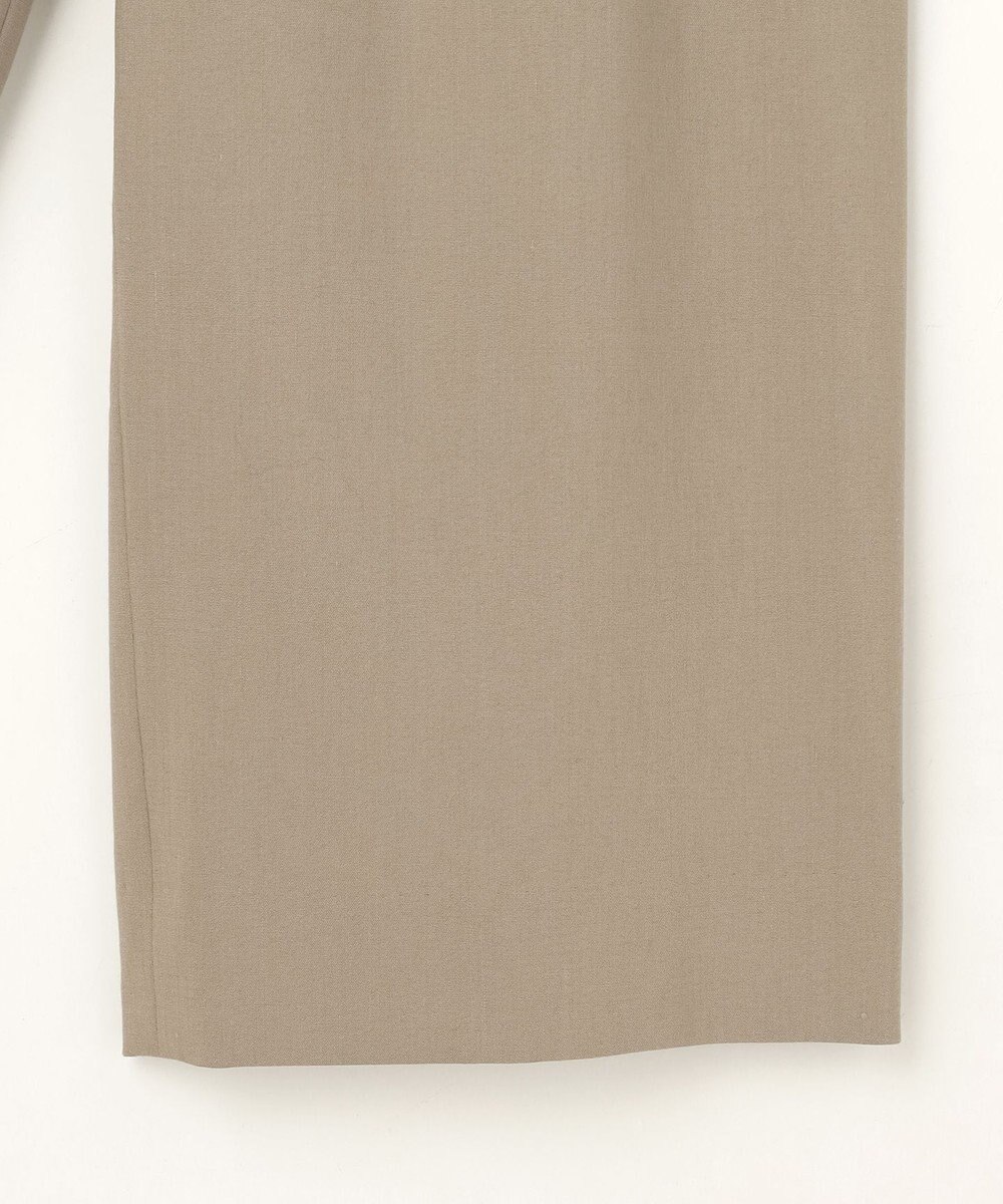 自由区 S 【セットアップ対応】リネンストレッチワイド パンツ 