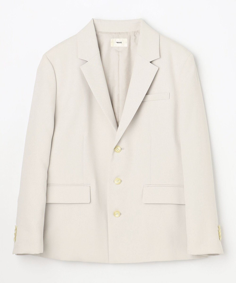 NAVE 【ReNAVE・洗える/UVカット】スパンポリエステル ジャケット 