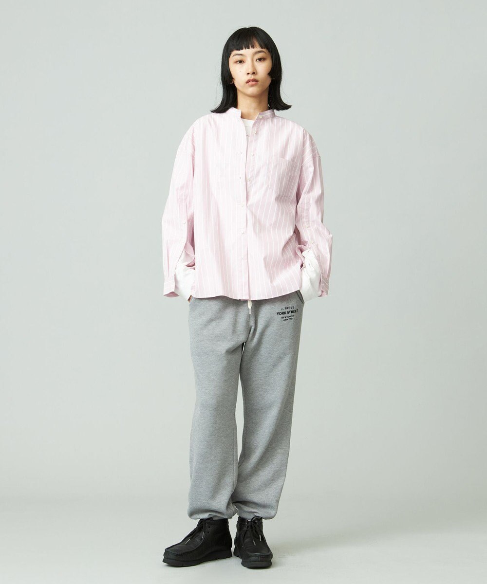 J.PRESS YORK STREET 【UNISEX】ワンポイントスウェットパンツ 
