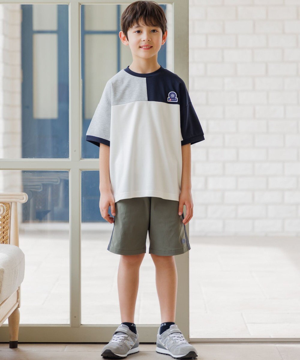 J.PRESS KIDS 【速乾】【100-130cm】ナイロンストレッチ ショートパンツ 