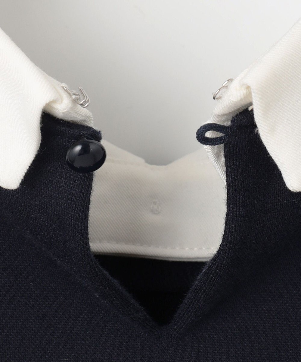 ANY SIS 【WEB・一部店舗限定】カットジャカード襟付き2WAY セットアップ 