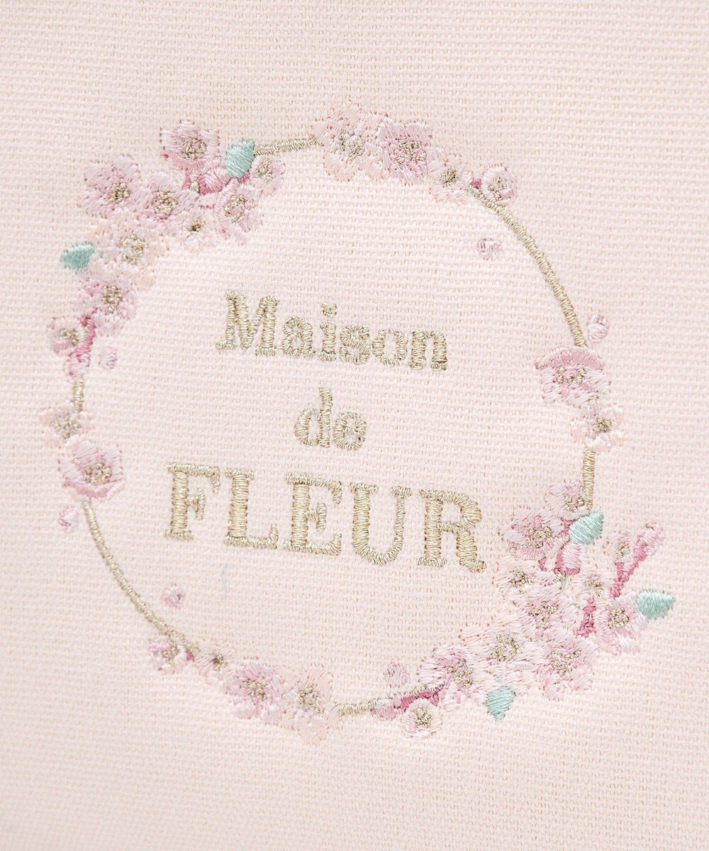 Maison de FLEUR sakuraスクエア2Wayトートバッグ 