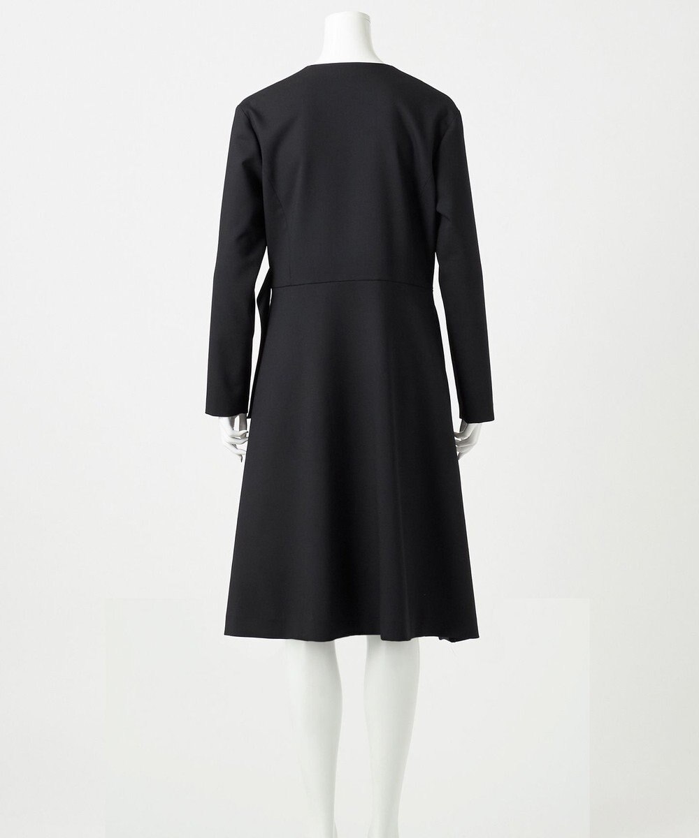 23区 【エステータ】ウールダブルクロス ワンピース 