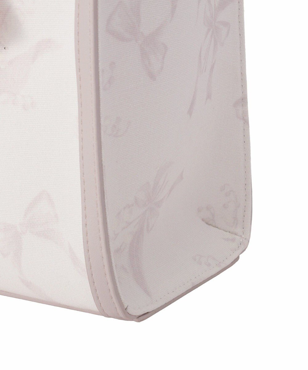 Maison de FLEUR すずらんプリントスクエアトートバッグ 