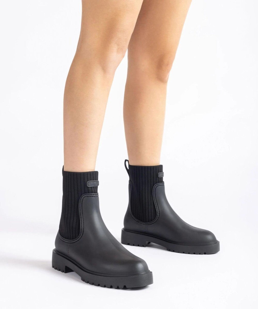 BONTRE 【UNISA/ウニサ】軽量リブニットブーツ/FAYNAR-UA 