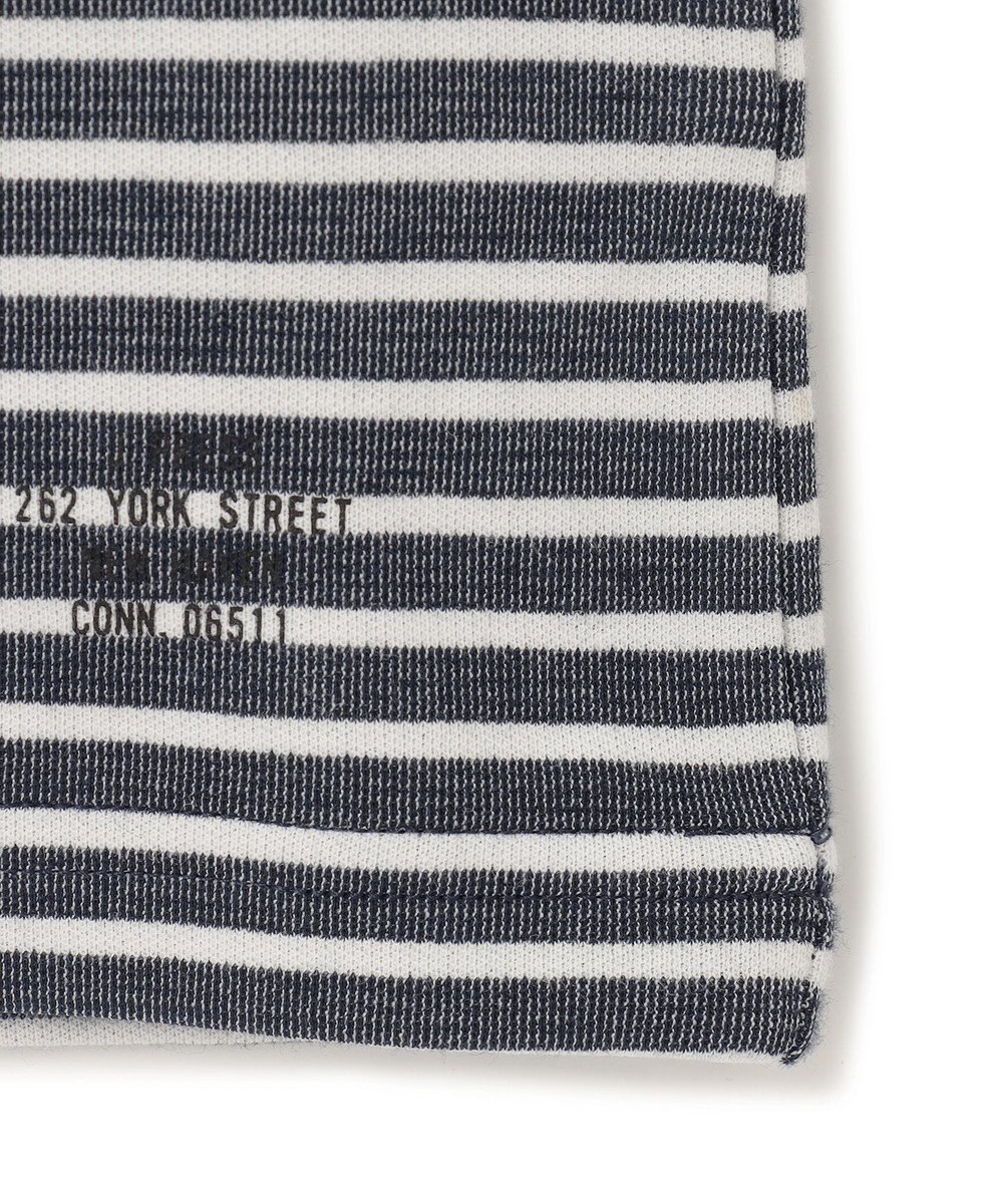 J.PRESS MEN ソフトＷフェイス ボーダーロングTシャツ 