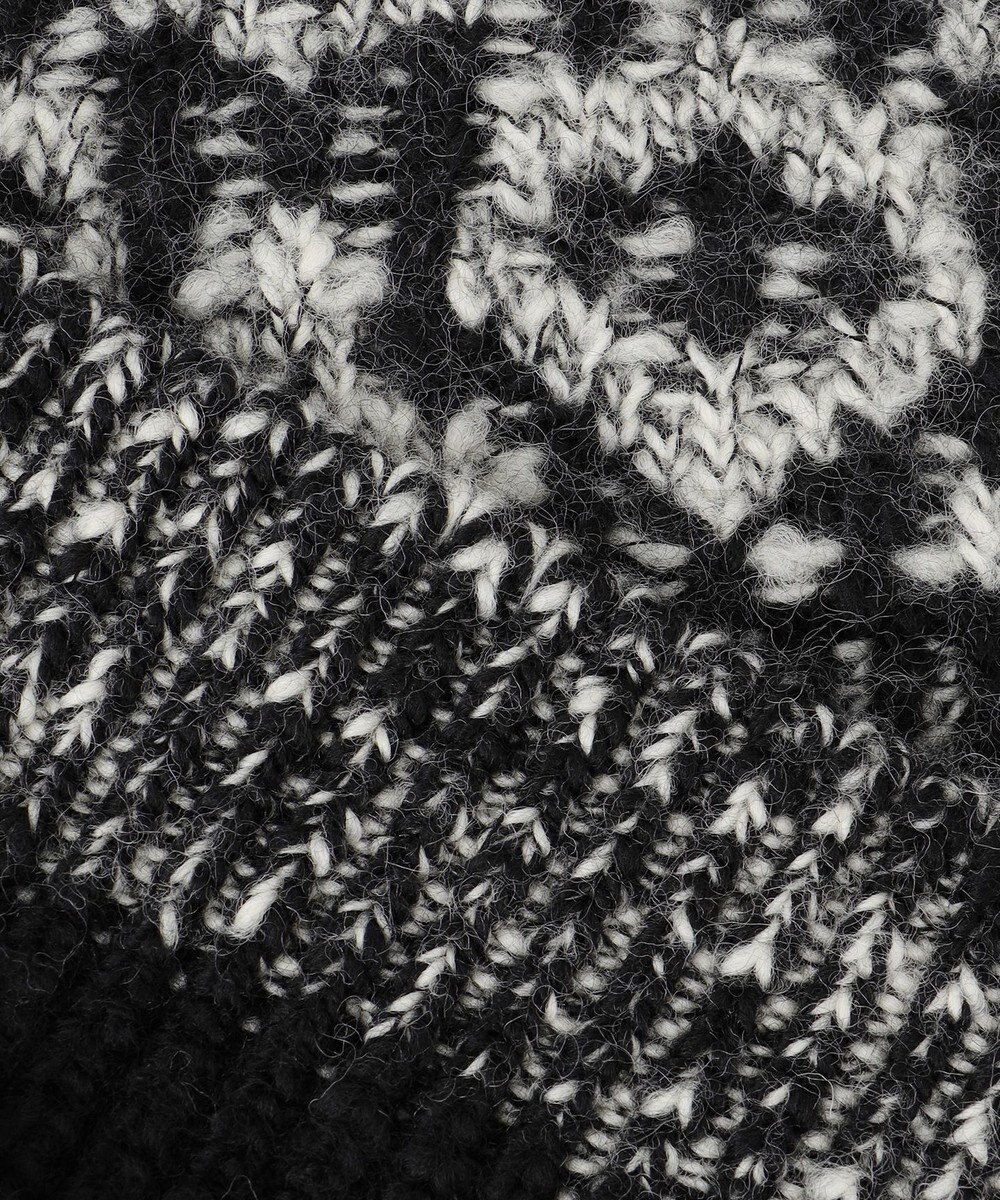 JOSEPH HOMME 【HIGH GRADE LINE】ランダムスラブジャガード　クルーネックニット 