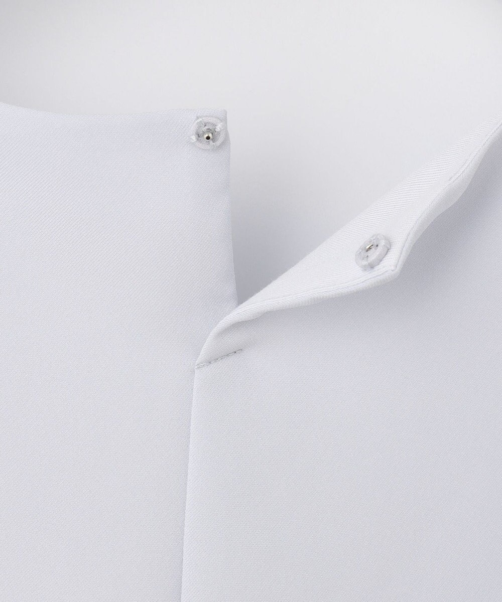 J.PRESS LADIES S ポリエステルツイル タックネック カットソー 