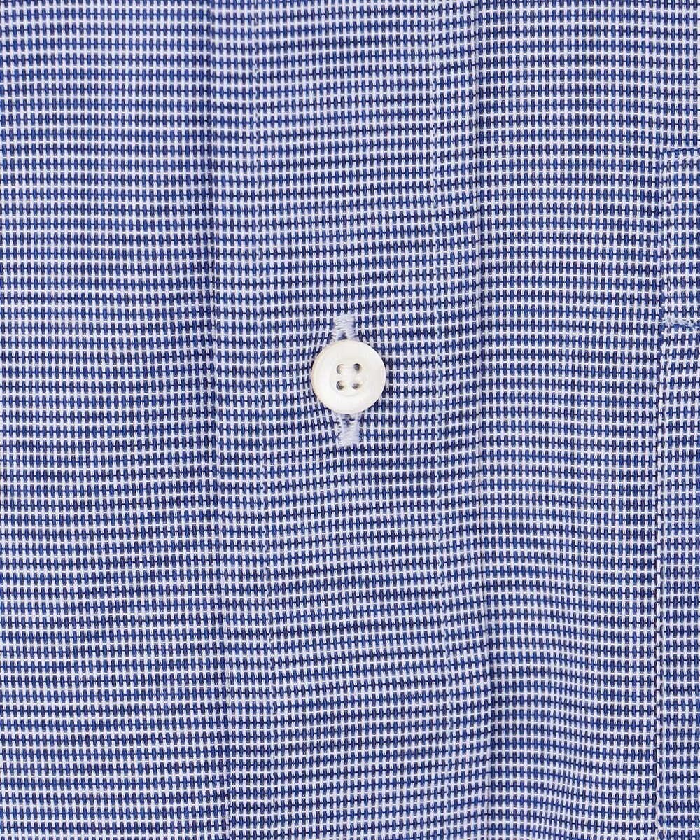 J.PRESS MEN 【PREMIUM PLEATS / 形態安定】PANAMAミニチェックシャツ/ B.D. 