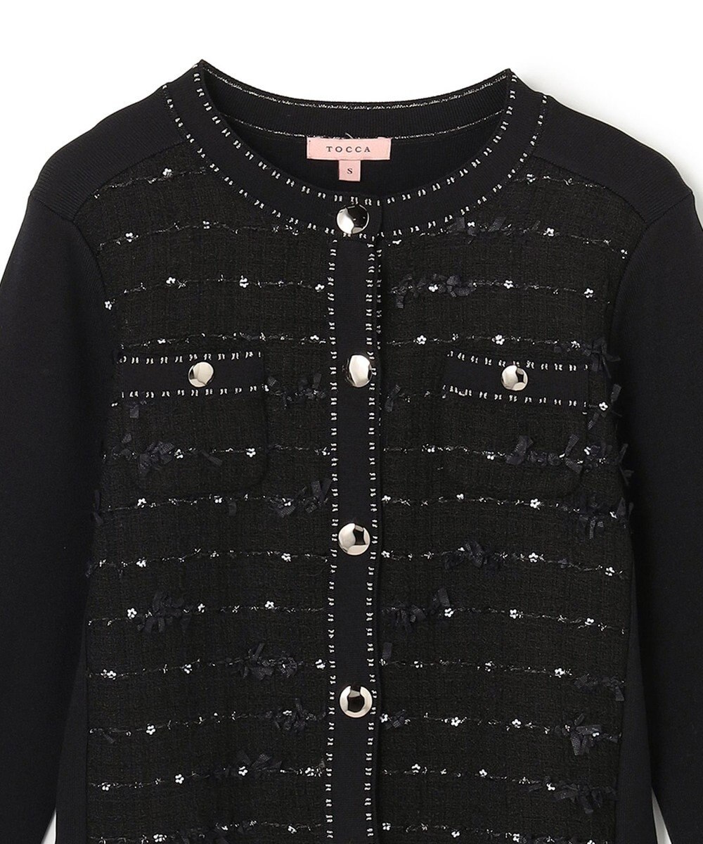 TOCCA 【八木アリサさん着用】FLOWER HIDE AND SEEK ニットジャケット 