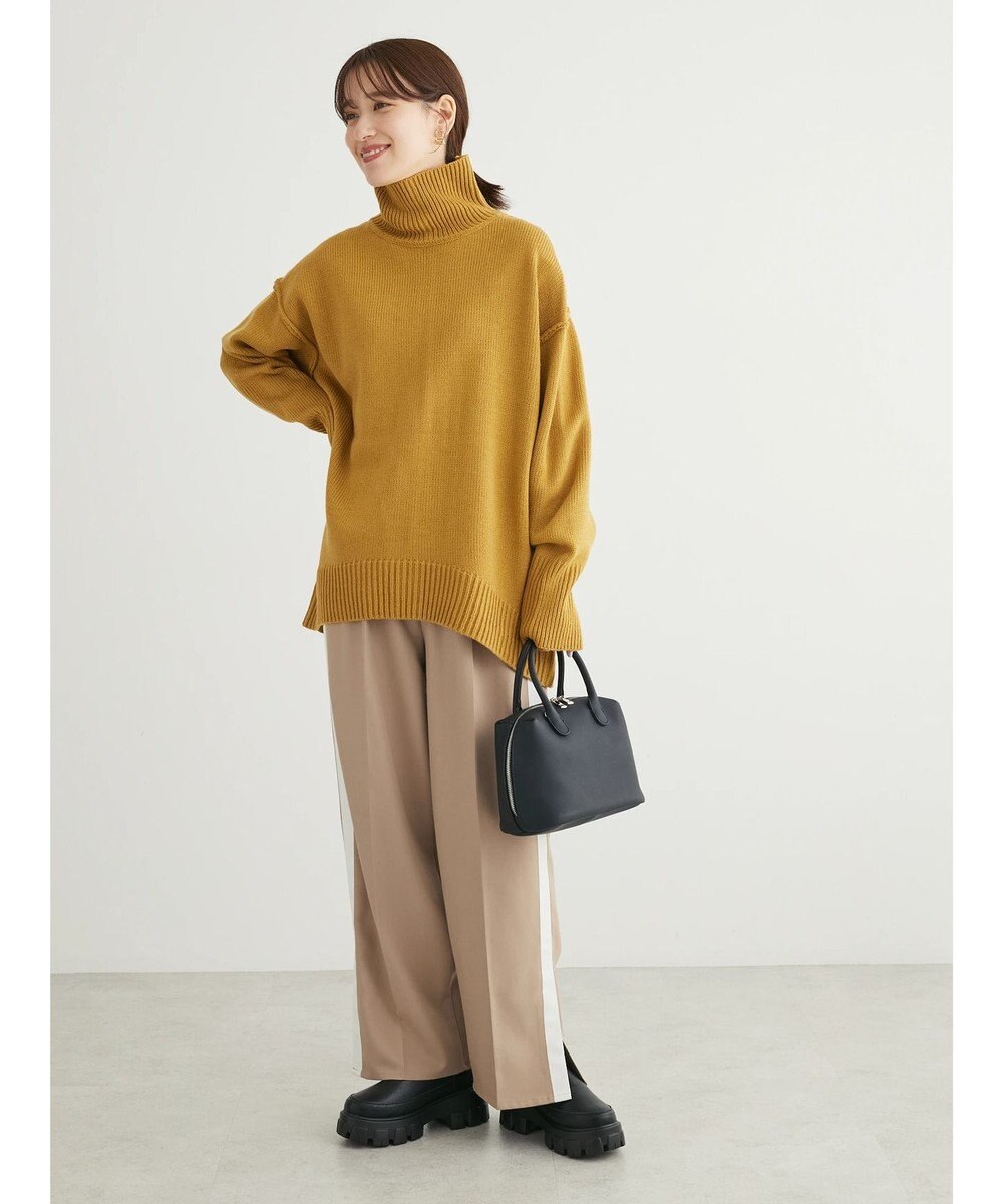 Green Parks ・Ｐｅｔｉｔ　Ｆｌｅｕｒ　タートルバックスリットニット 