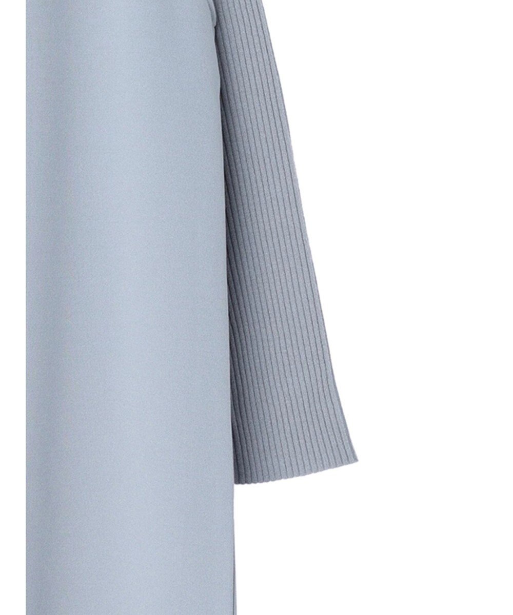 earth music&ecology ＳＥＴ２点Ｖネックジャンスカ＋ハイネックニット 