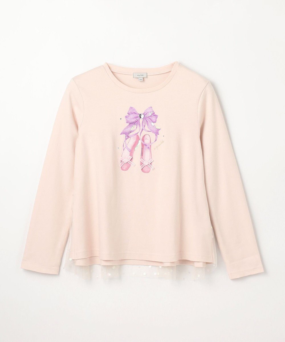 ANY KIDS トゥシューズバックシャン長袖Tシャツ 