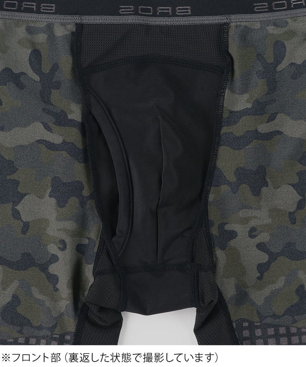 WACOAL MEN 【クロスウォーカー】 はいて歩いてカロリー消費アップをめざそう！ ムレ軽減設計 ロング丈 前開き GX6006 /ブロス バイ ワコールメン 