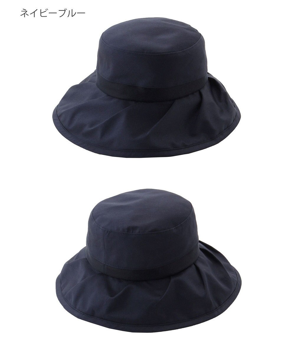 MOONBAT 【遮光100％/遮熱/UV】HIROKO KOSHINO(ヒロコ コシノ)遮光シアー カサブランカ 帽子 ゆったりMサイズ 手洗い可能/サイズ調整可能/日本製 