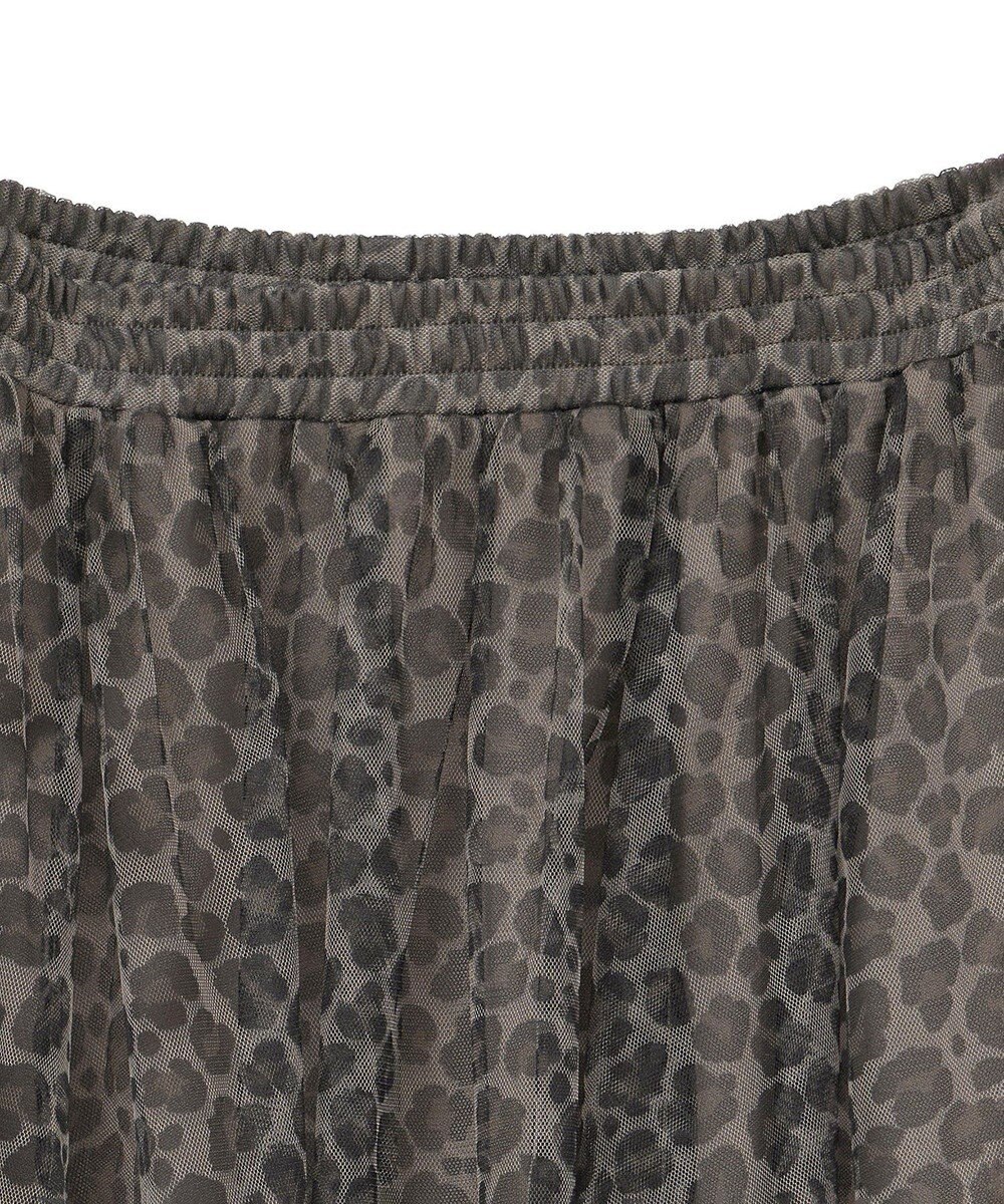 YECCA VECCA プリントチュールスカート 