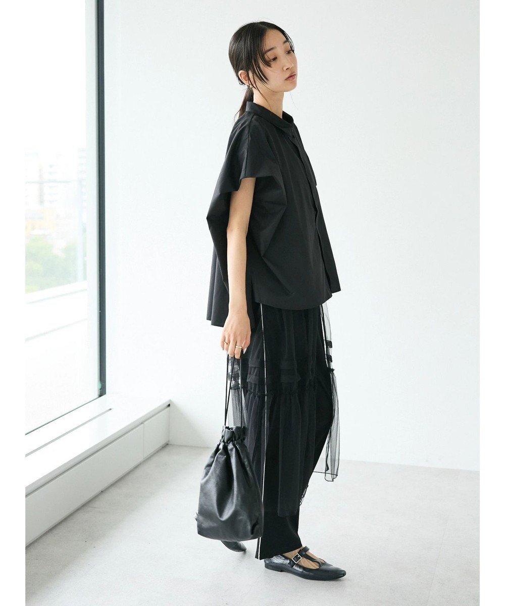 CRAFT STANDARD BOUTIQUE ステンサイドソリッドブラウス 