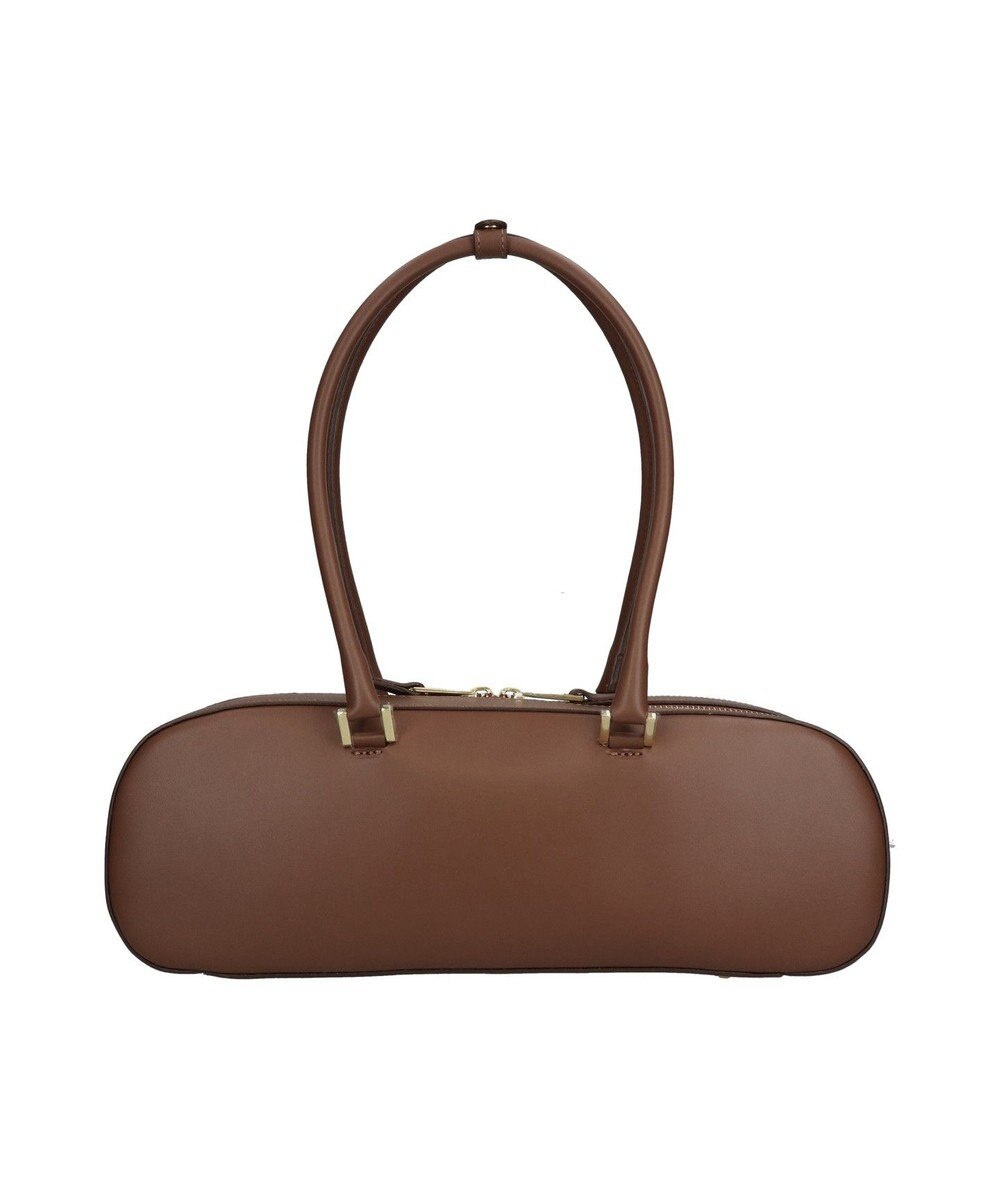 INTER-CHAUSSURES 【CHRISTIAN VILLA】レザーワイドミディアムショルダーバッグ 