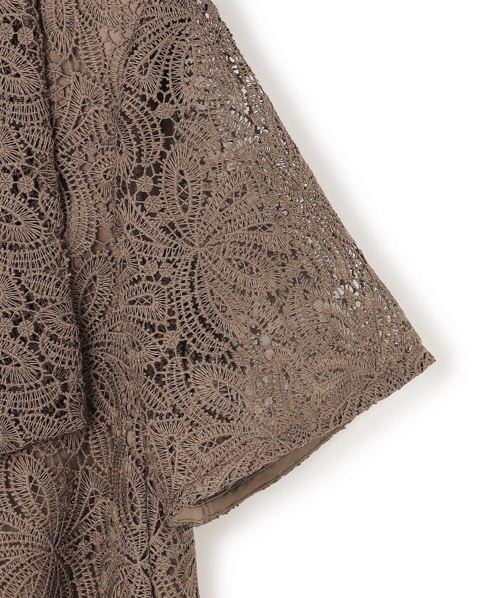 23区 S 【APPLAUDIR】Brocheリボンブーケレース ブラウス 