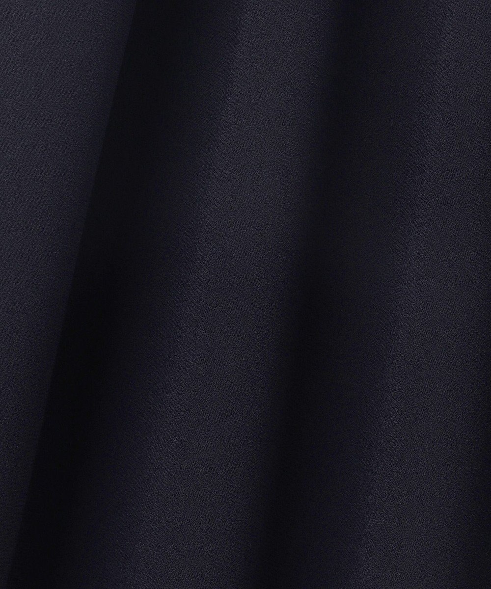 BEIGE， 【洗える】FLEUR / フロントドレープノースリーブドレス 