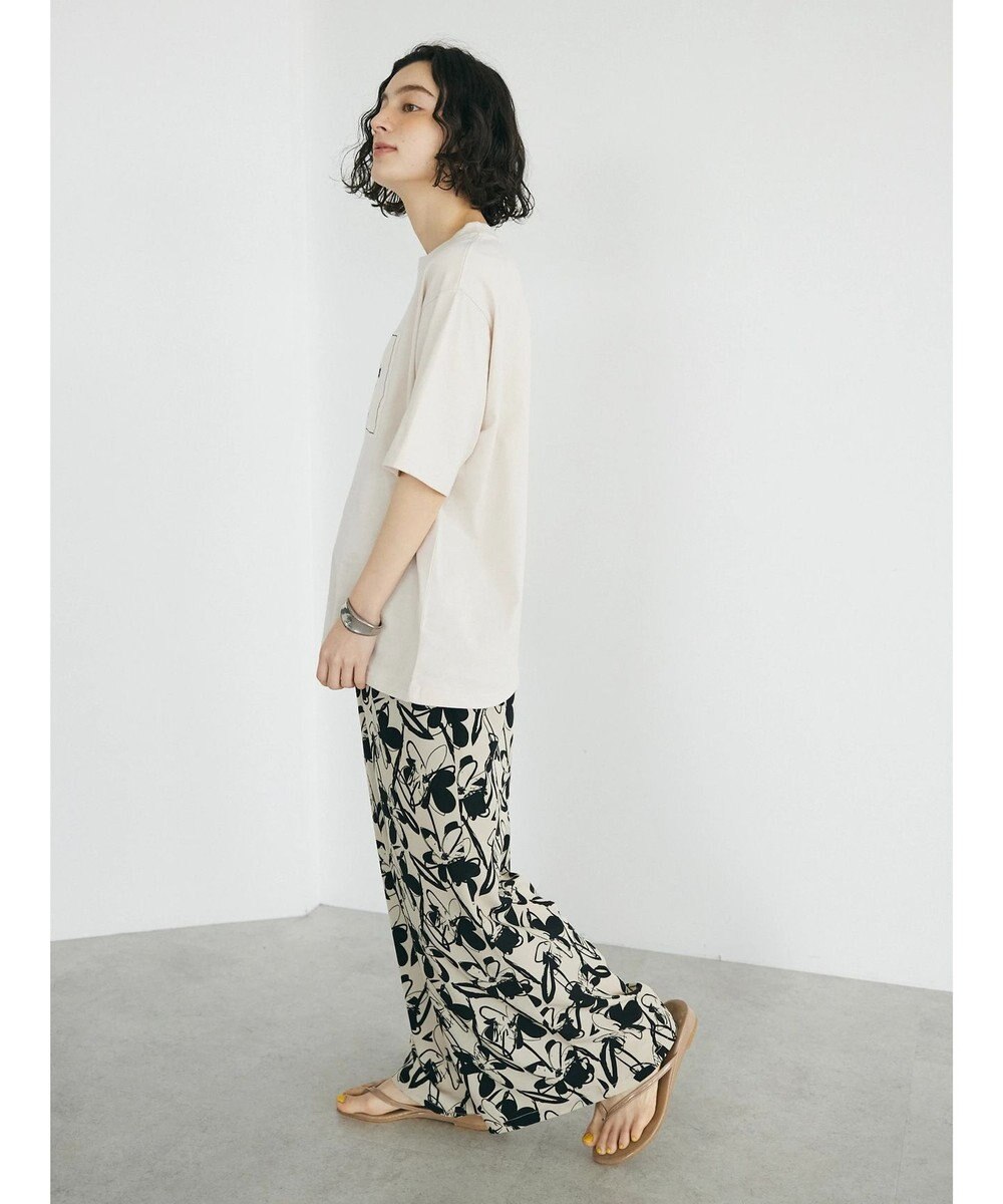 CRAFT STANDARD BOUTIQUE アートフラワーシャーリングパンツ 