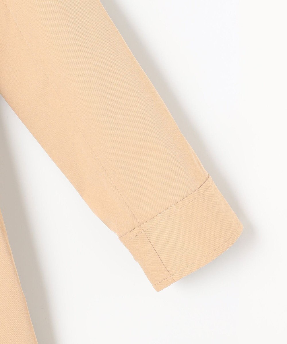 組曲 L 【WEB限定】コットンライクツイル スタンドネックコート 