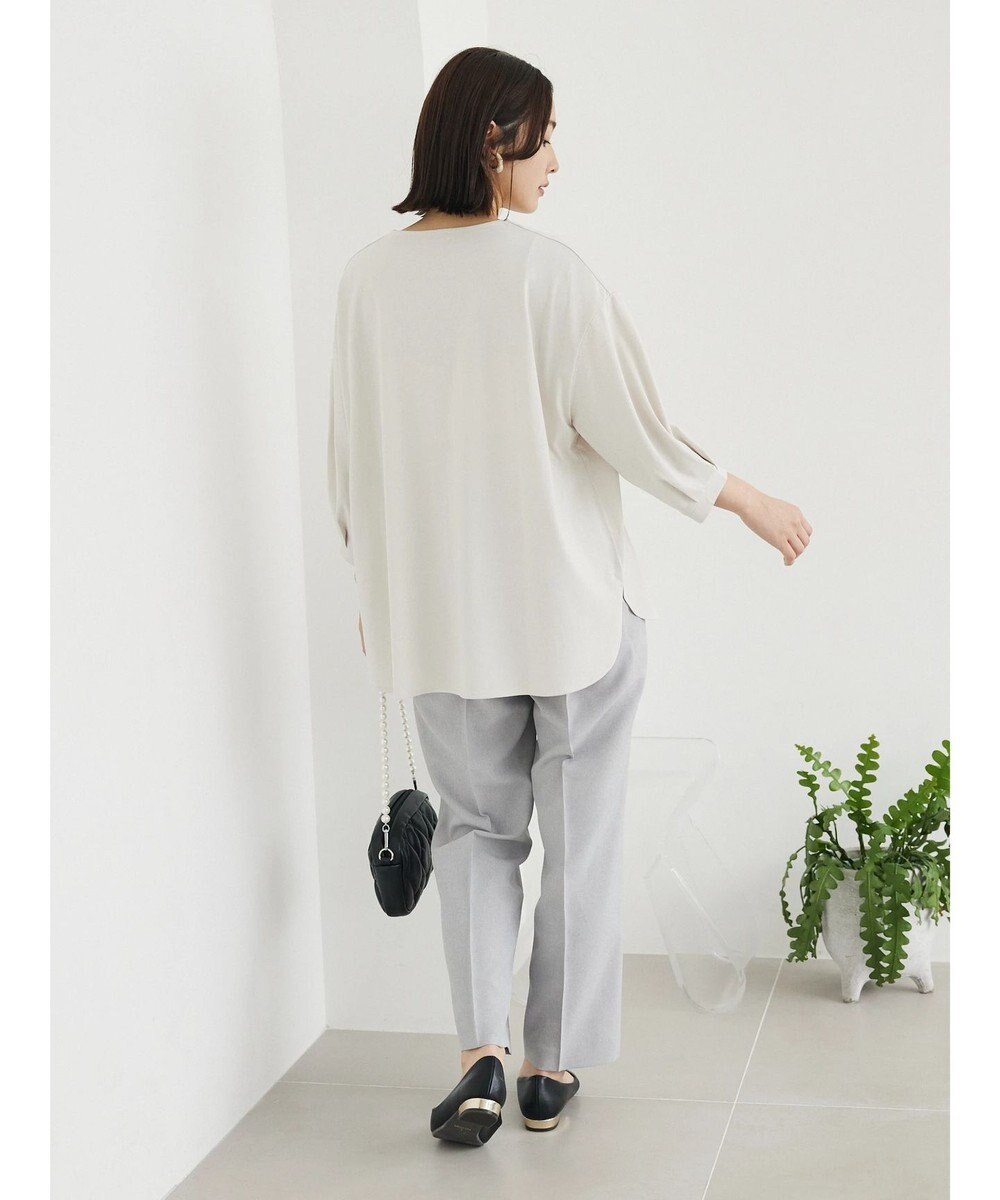 Green Parks ＢＰスキッパー七分袖カットプルオーバー 