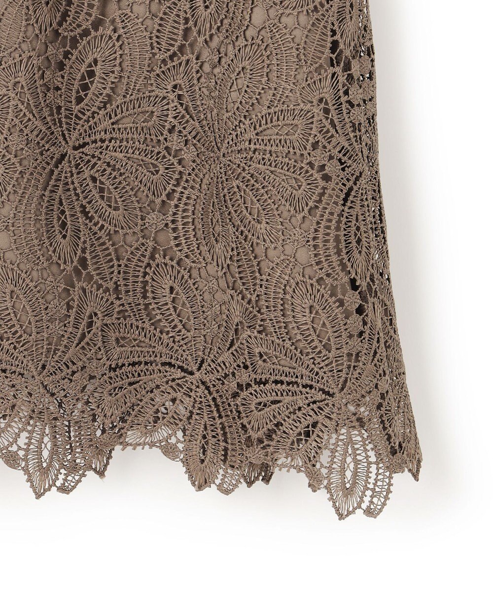 23区 S 【APPLAUDIR】Brocheリボンブーケレース ブラウス 