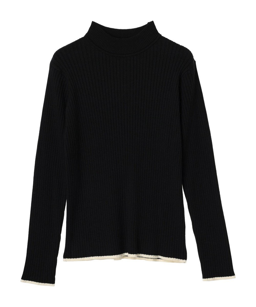 Green Parks ・ＥＬＥＮＣＡＲＥ　ＤＵＥ　ハイショクリブハイネックニット 