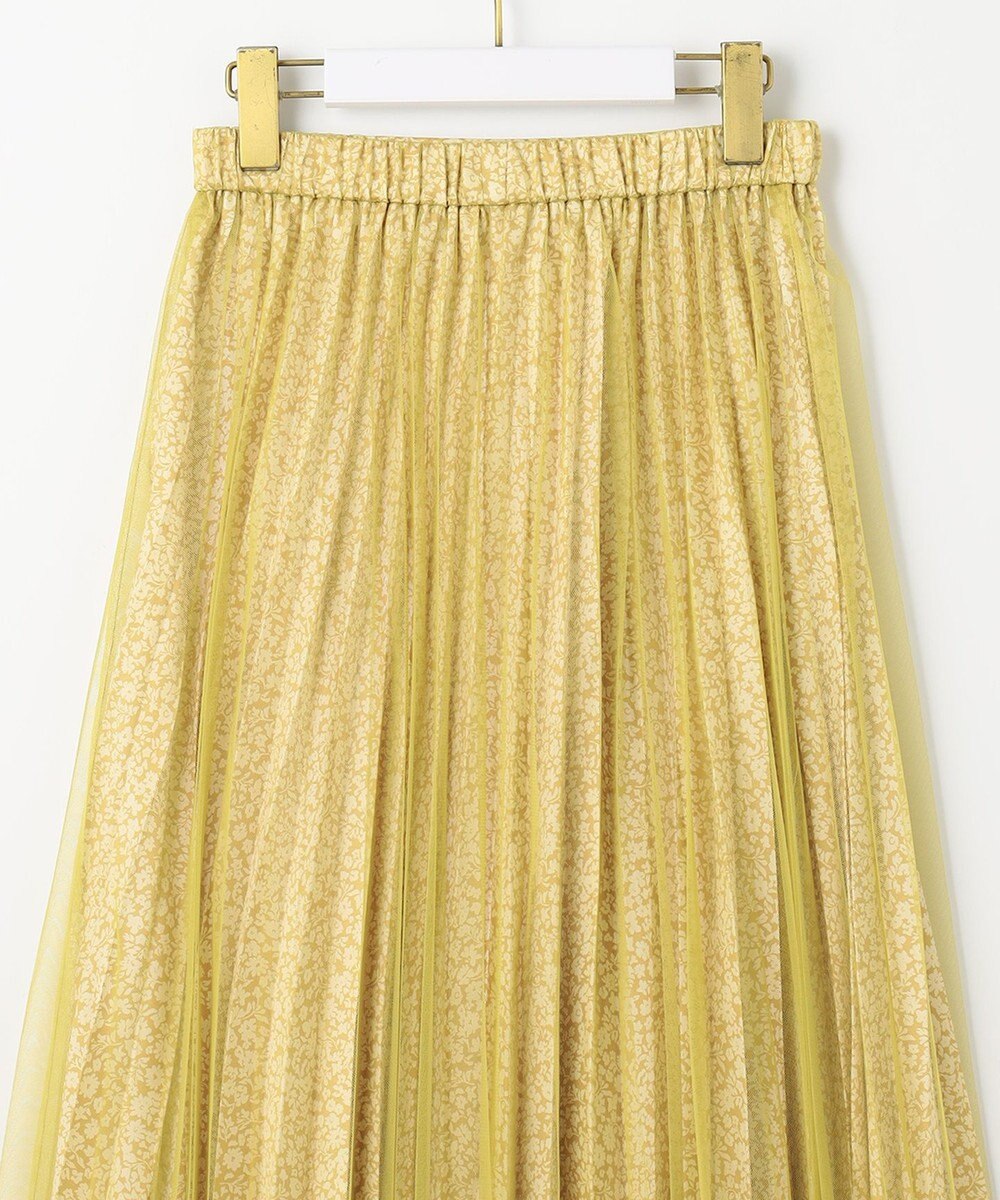 ANY SIS 【洗える】チュールレイヤードプリーツ スカート 