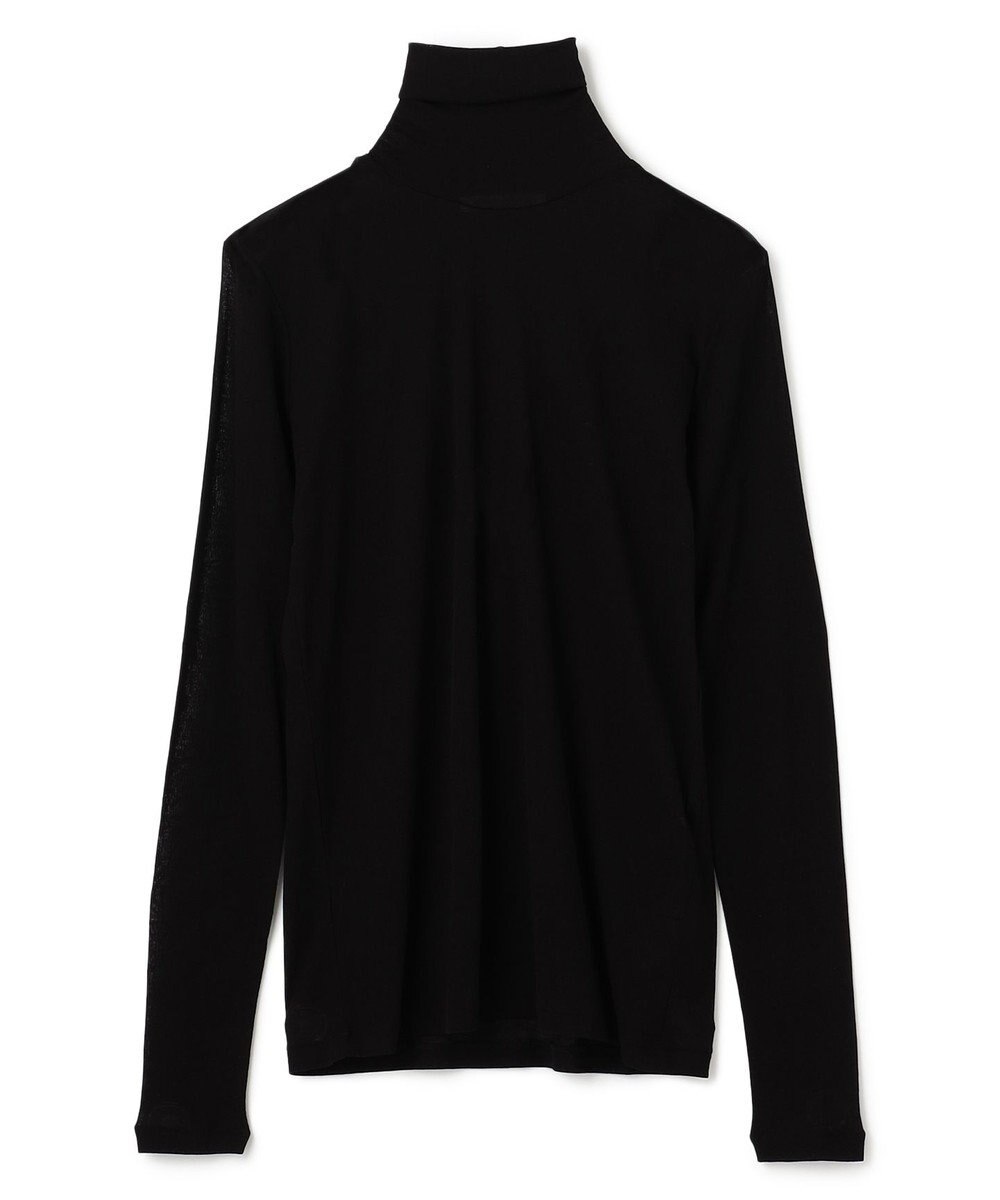 BEIGE， SORE / コットンシアーハイネックカットソー 