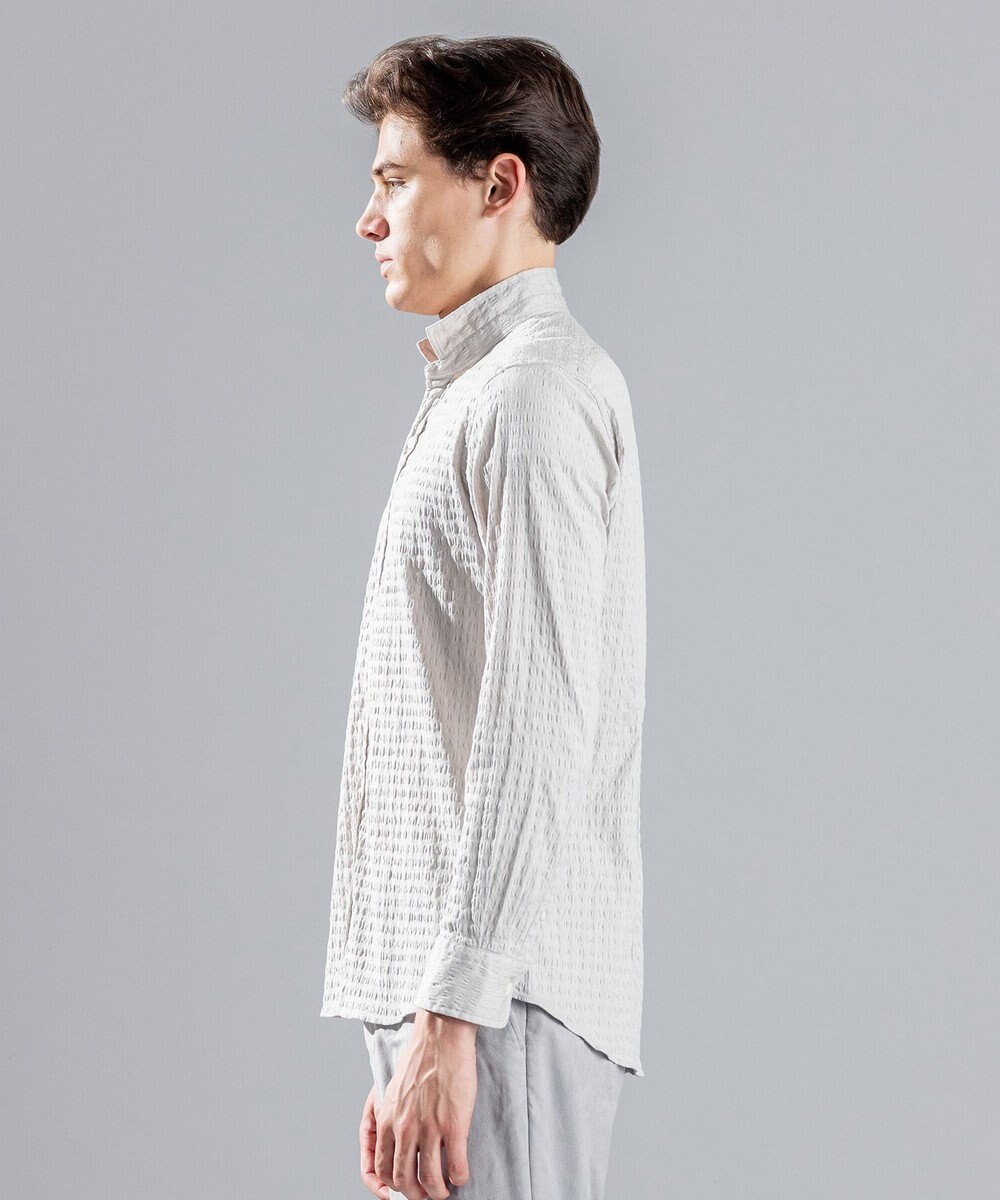 JOSEPH HOMME トリックジャガード　ウイングカラーシャツ 