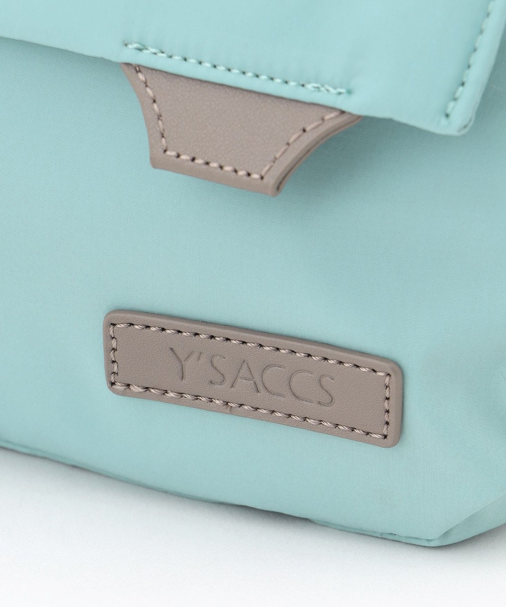 Y'SACCS ダブルタブ　トラベルポシェット 