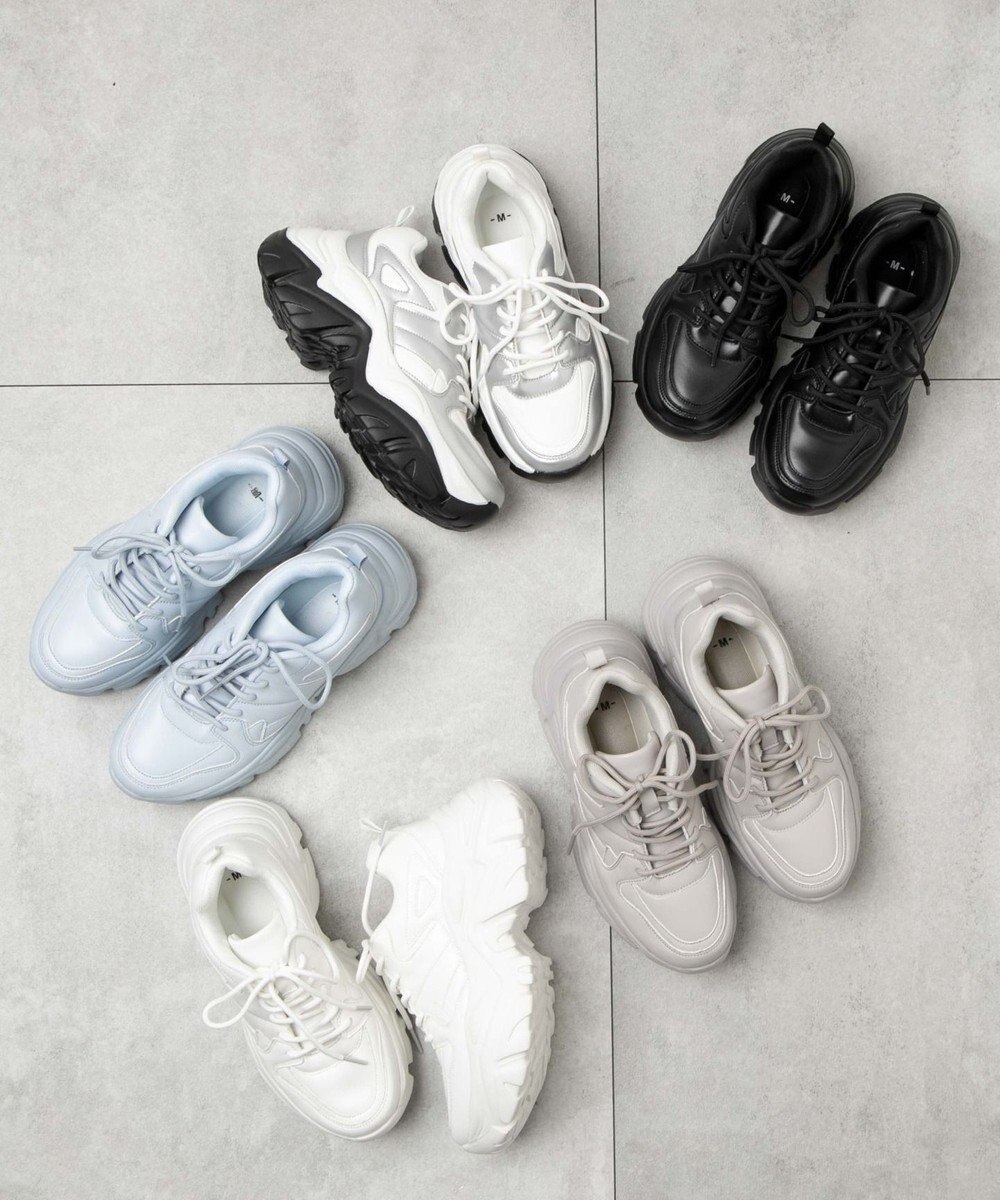 WEGO 厚底ダッドスニーカー 