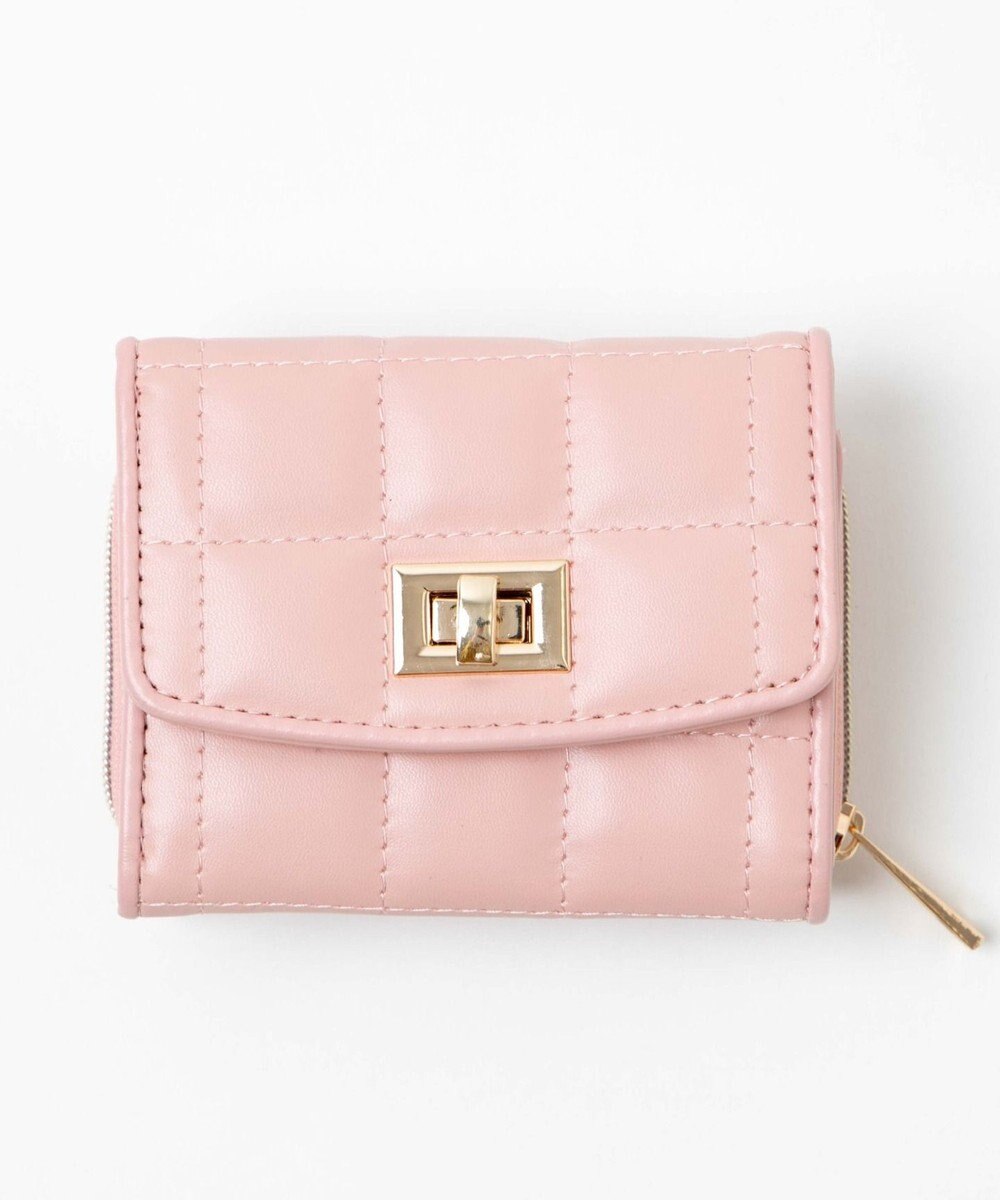 WEGO パイピングキルティングウォレット 