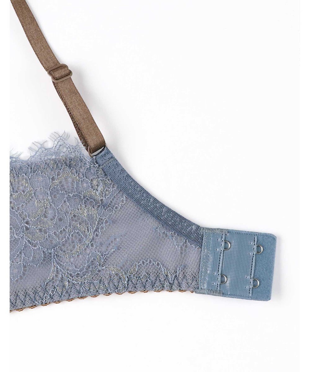 AMPHI ブラジャー 谷間メイク 脇高設計 細身え効果 Gカップまで対応 大きいサイズ 【Glama-Rich グラマリッチ 脇スッキリタイプ】ブラ BYJ603 アンフィ／ワコール 