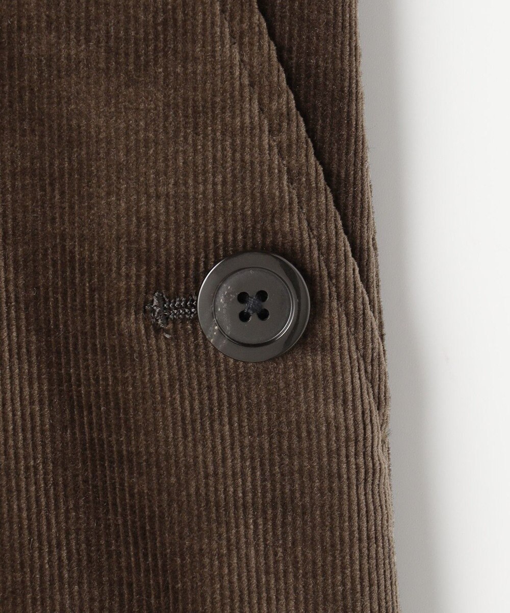 J.PRESS LADIES L 【WEB限定カラーあり】AIR DUROY LIGHT  セミ ワイド パンツ 