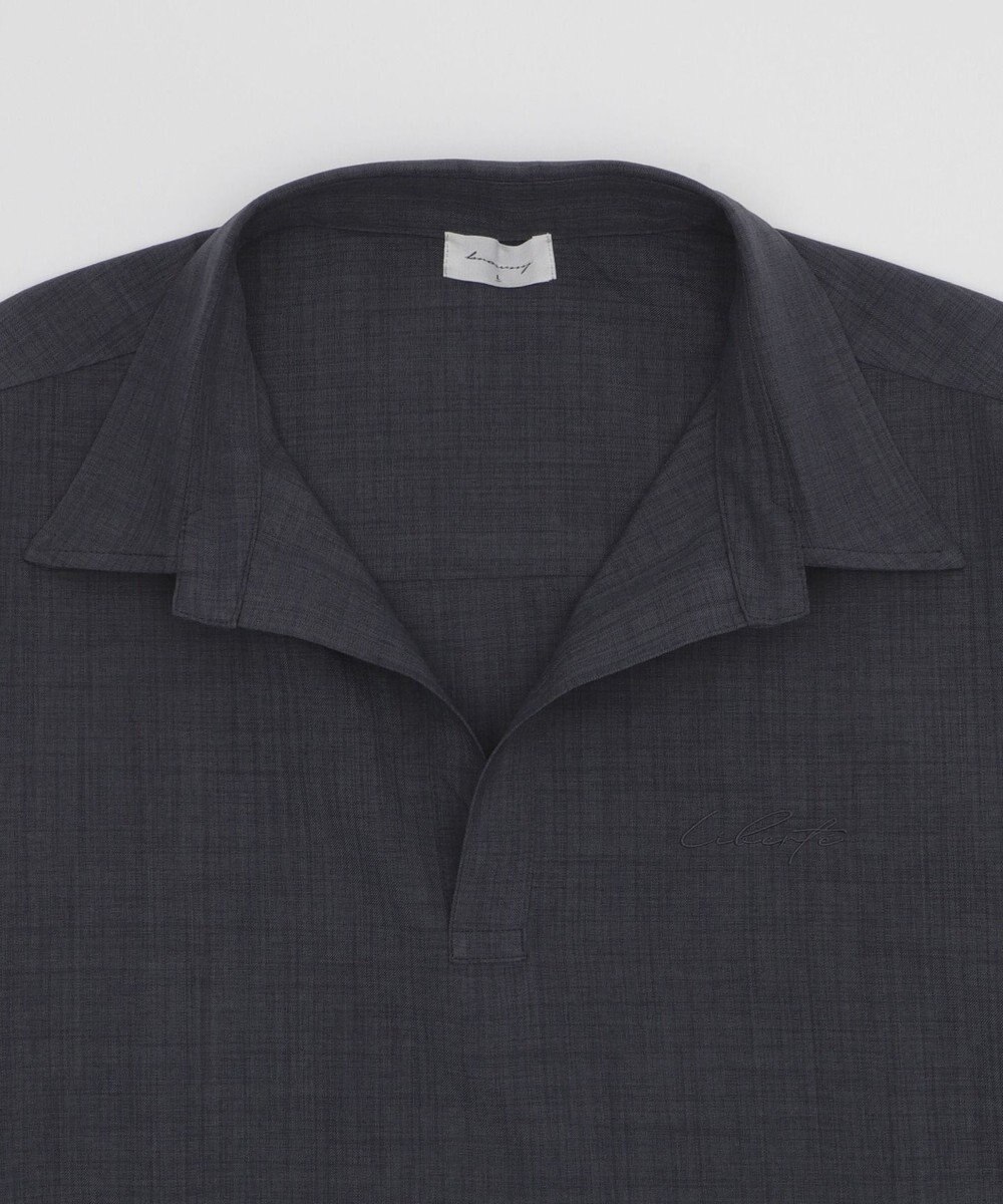 WEGO リネンライクスキッパーシャツ（SS） 