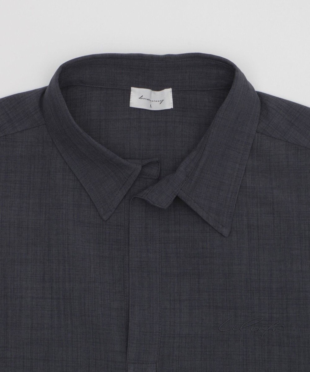 WEGO リネンライクスキッパーシャツ（SS） 