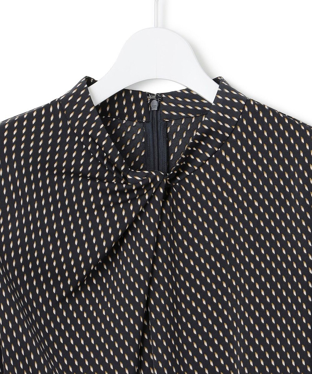 23区 S 【洗える】グラデーションドットプリント ワンピース 