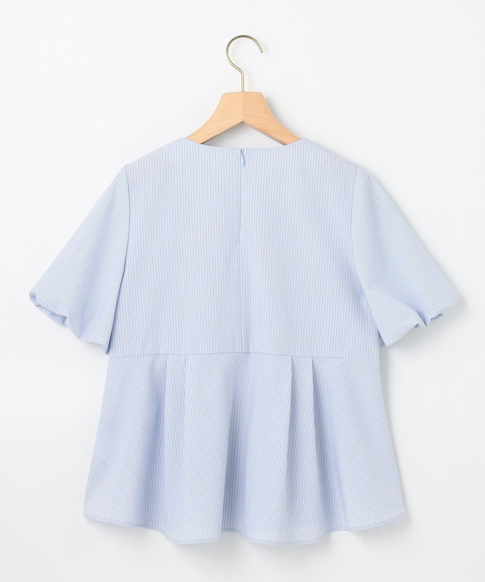 組曲 S ドビーストライプピンタック ブラウス 