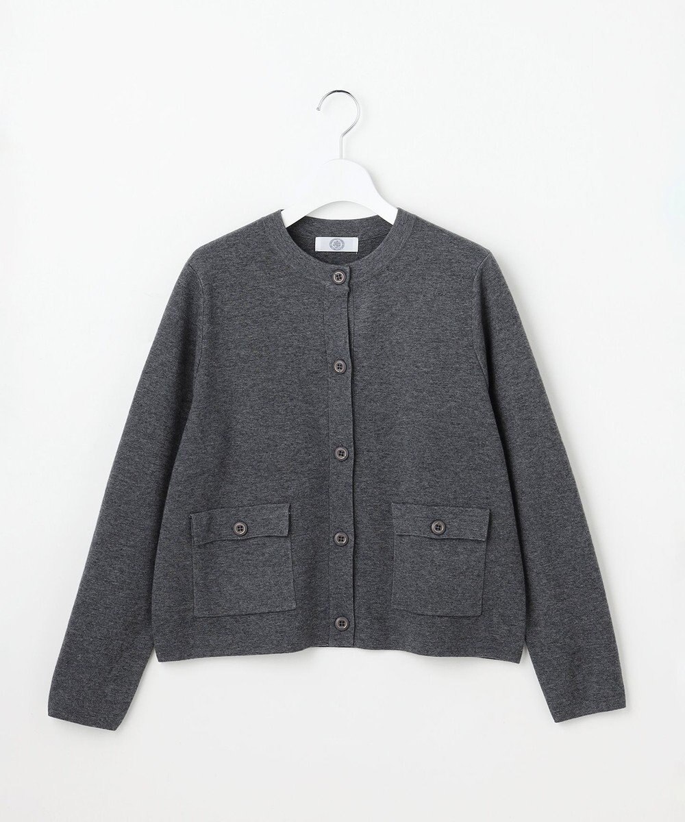 J.PRESS LADIES WORETED WOOL BLEND カーディガン 