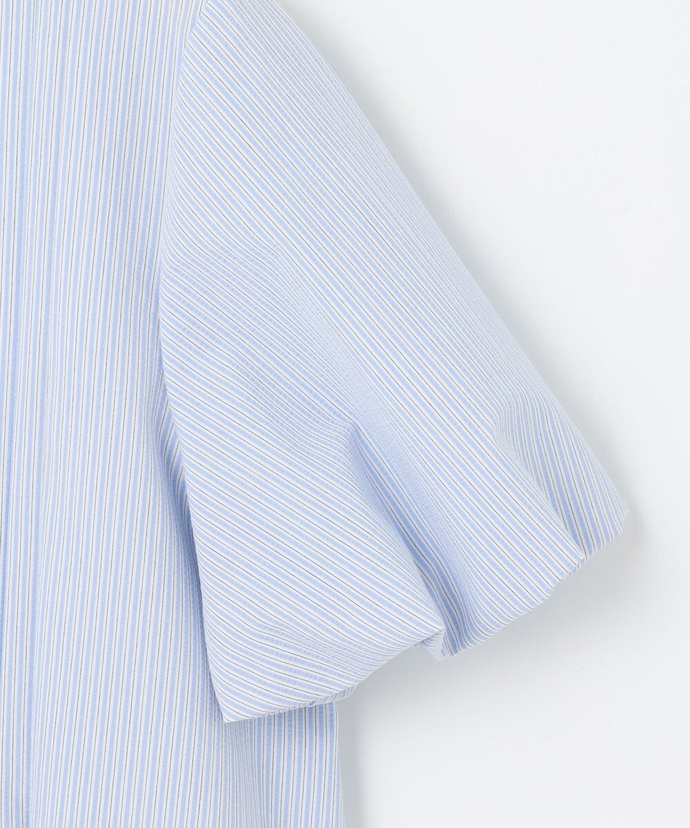 組曲 S ドビーストライプピンタック ブラウス 