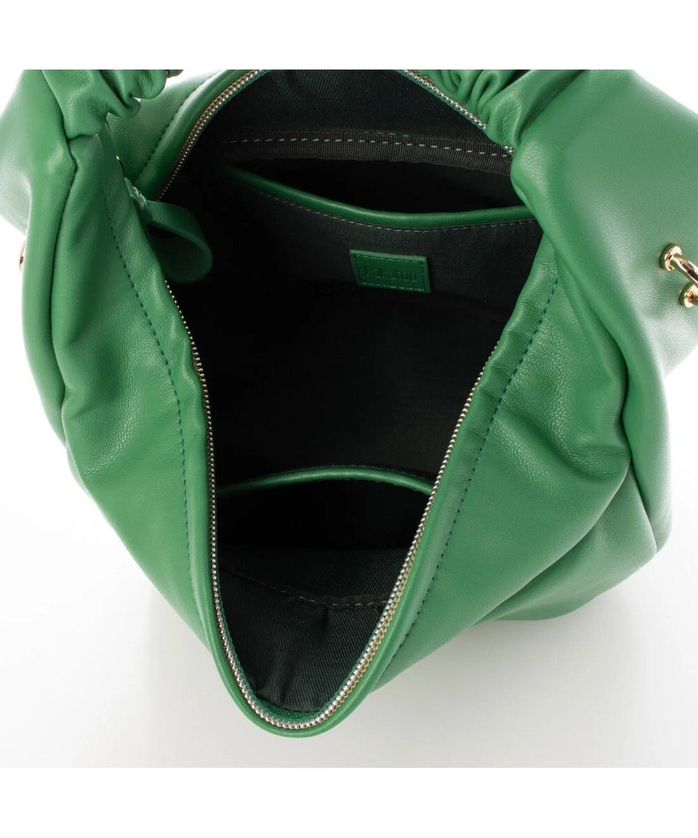 UNBILLION kakatoo ギャザーハンドル2wayバッグ 