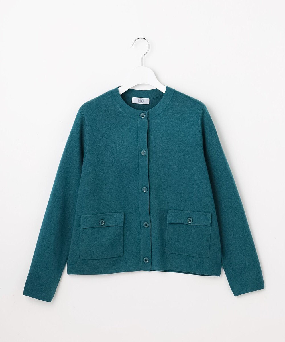J.PRESS LADIES WORETED WOOL BLEND カーディガン 