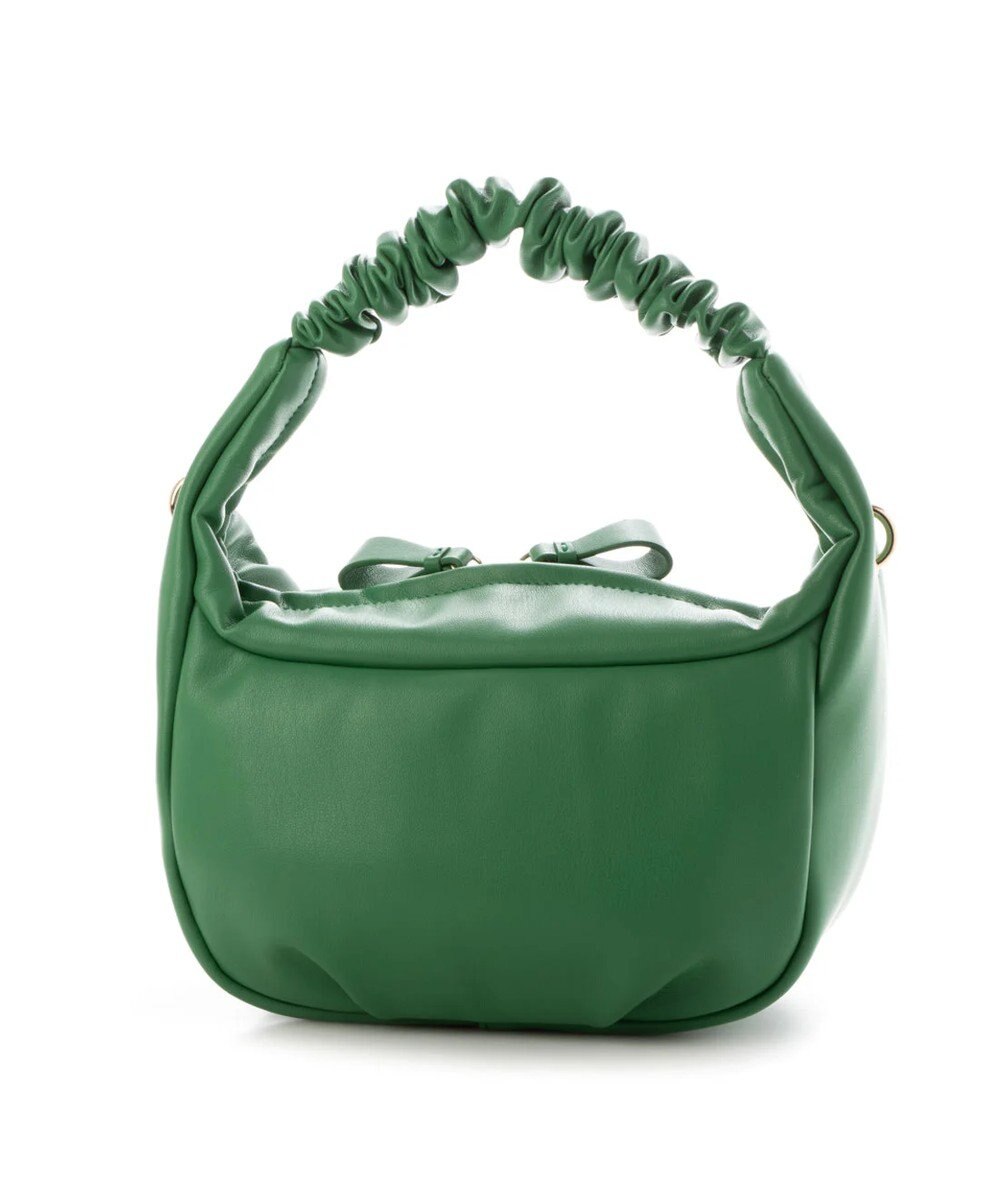 UNBILLION kakatoo ギャザーハンドル2wayバッグ 