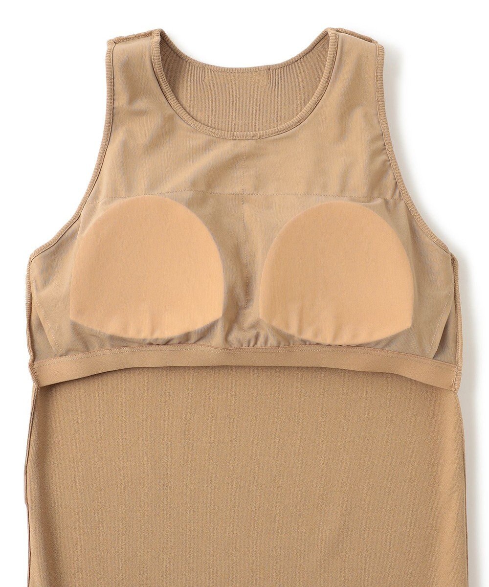 ICB L 【洗える】VISスムースニットタンクトップ 